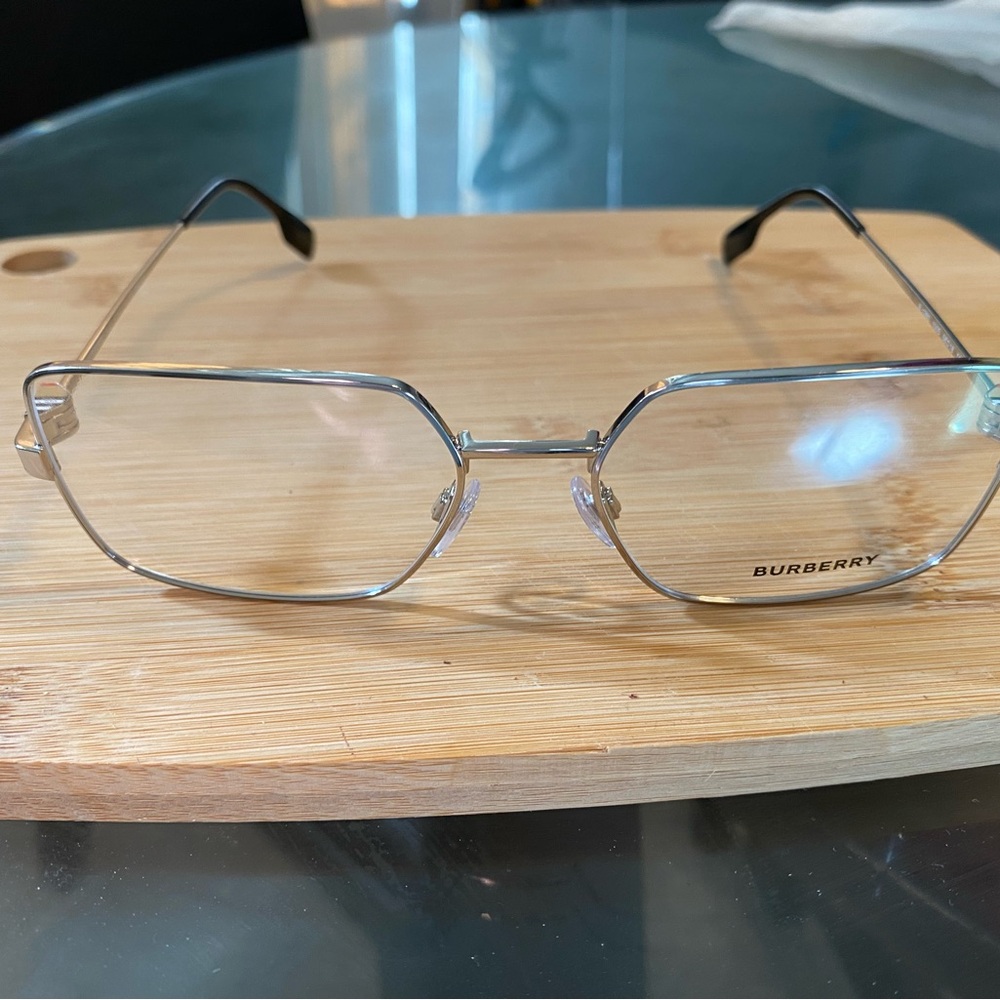 Brand New BE2073 Burberry Silver Eyeglasses